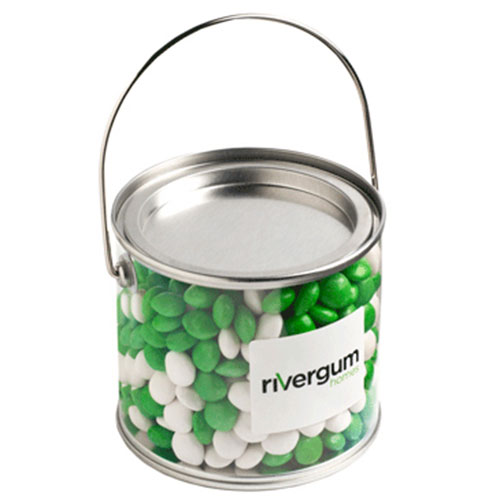 Medium PVC Bucket with Chewy Fruits 400g