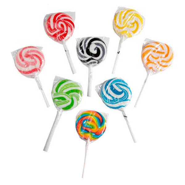 Medium Candy Lollipops – Mixed Colours