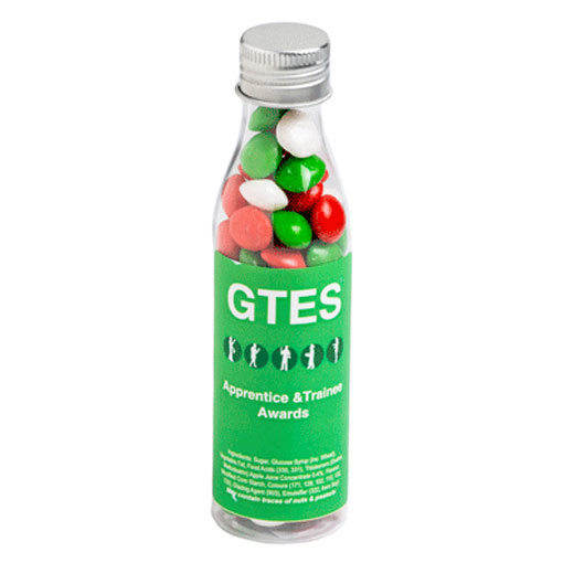 CHRISTMAS Chewy Fruits in Soda Bottle 100g