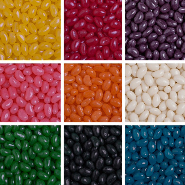 Pet Tube Filled with Jelly Beans 100G