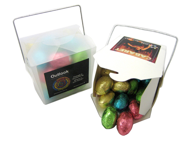 Noodle Box with Easter Eggs